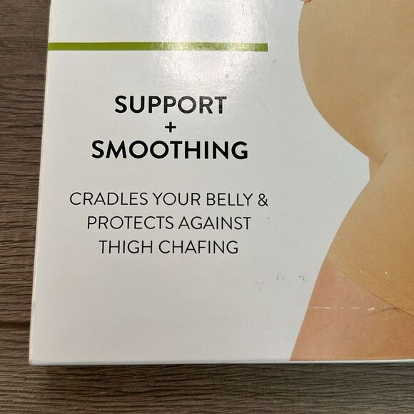 Belly‎ Bandit Nude Maternity Support Mid Thigh Shorts Size Medium - Picture 3 of 10